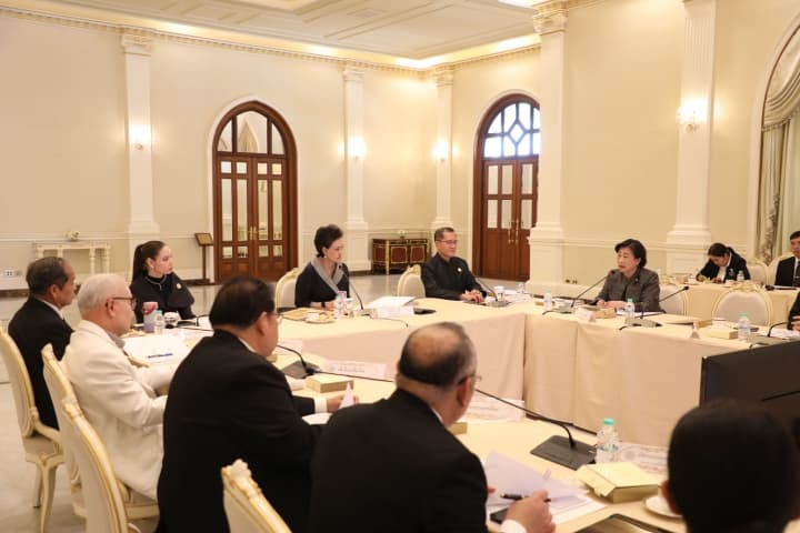 กรมศิลปากร รายงานความคืบหน้าการจัดสร้างพระเมรุมาศ คาดเป็นไปตามแผนการดำเนินการและกรอบเวลาที่กำหนดไว้
