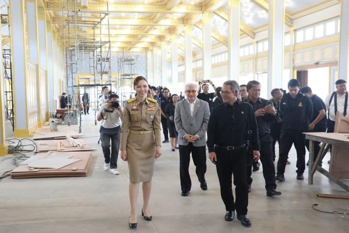 รมว.วธ.เผยความคืบหน้าพระเมรุมาศ "พระพันปีหลวง" คืบหน้าแล้วกว่าร้อยละ 95