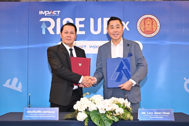 สอศ. ผนึกบางกอกแลนด์ ต่อยอดความร่วมมือ IMPACT RISE UP ปั้นกำลังคนอาชีวะสู่งานจริง