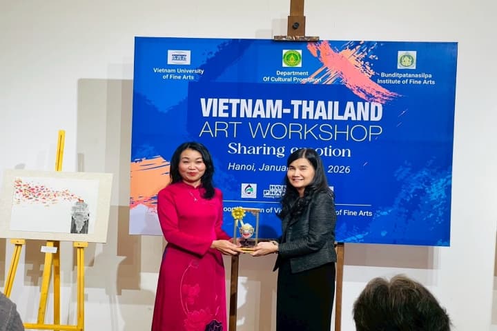 วธ.สานสัมพันธ์ทางการทูตไทย - เวียดนาม 50 ปี ผ่านนิทรรศการ “Vietnam - Thailand Art Workshop Sharing Emotion”